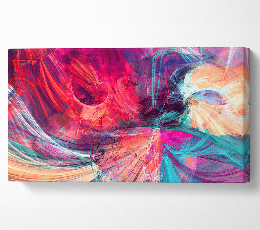  A Canvas Print of Opening up the heavens in colour Canvas Print