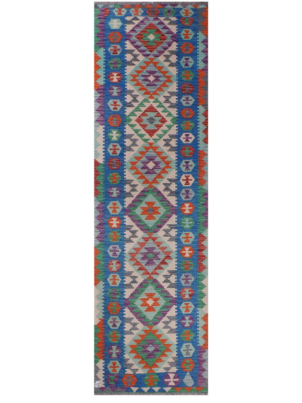 Maimana Afghanistan Kilim Runner - 300 x 87 cm