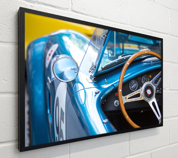 Inside perspective sports car