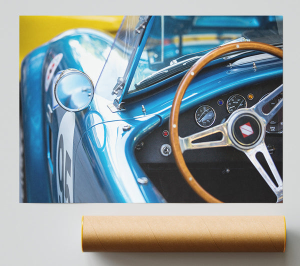 Inside Perspective Sports Car Giclee Print