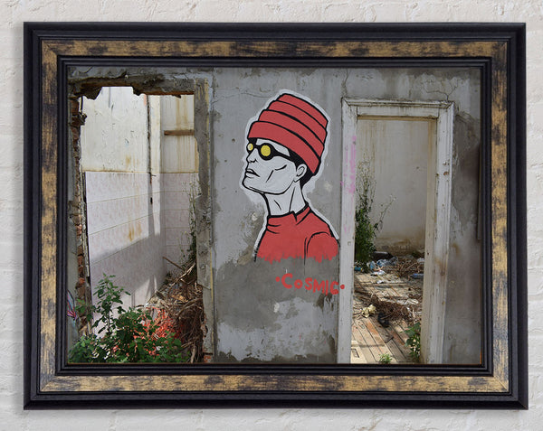Cosmic ruins Framed Print