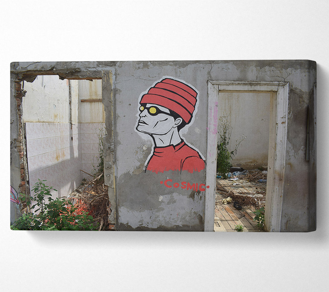  A Canvas Print of Cosmic ruins Canvas Print