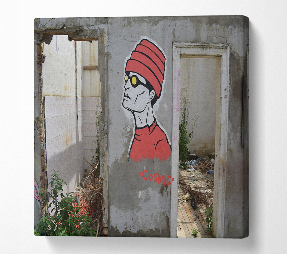  A Canvas Print of Cosmic ruins Canvas Print