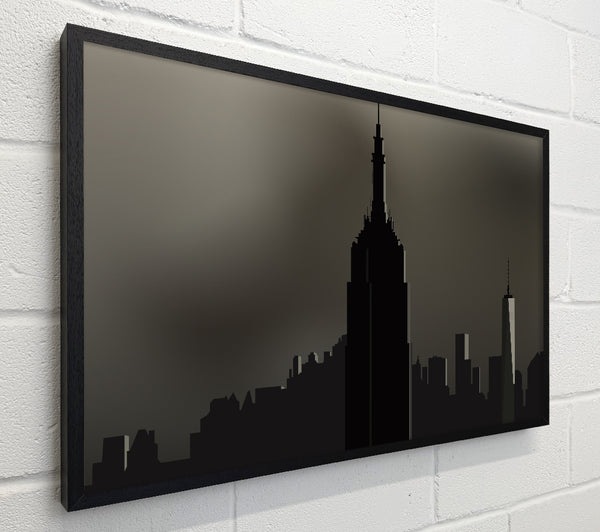 Empire state building illustration