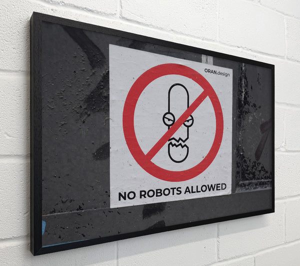 No robots allowed