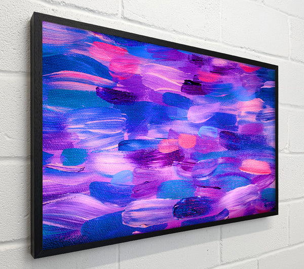 Purple And Lilac Brush Strokes