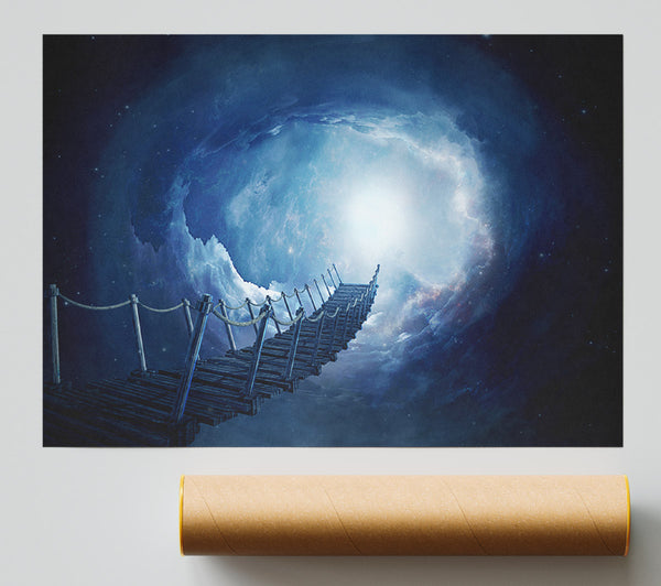 The Bridge Into The Skies Poster