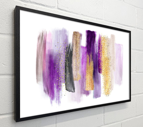 Strong Brush Strokes Glitter
