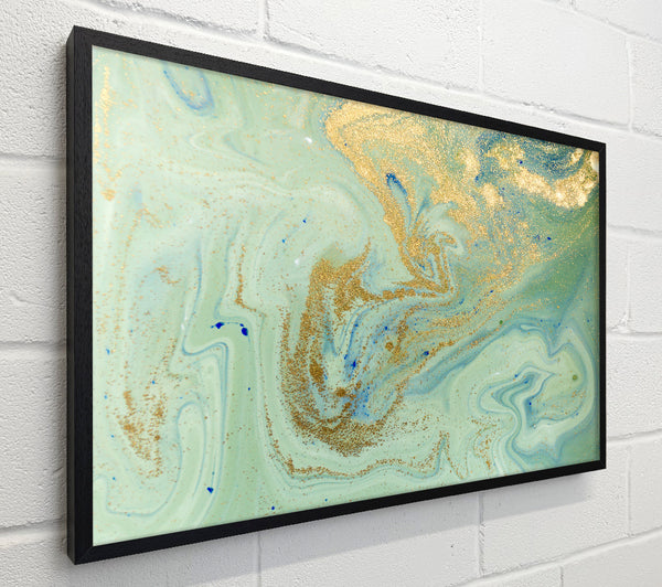 Glitter And Oil Splash