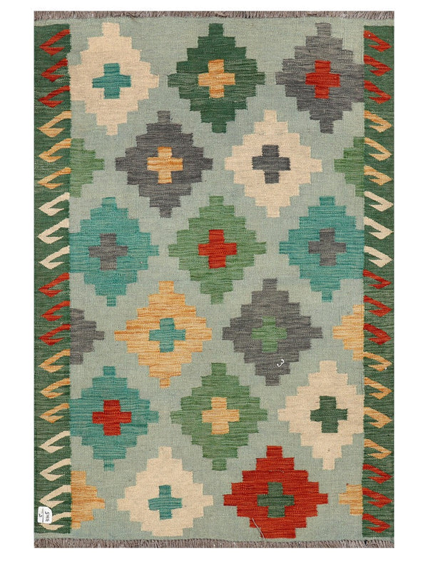 Maimana Afghanistan Kilim Rug - 149 x101 cm