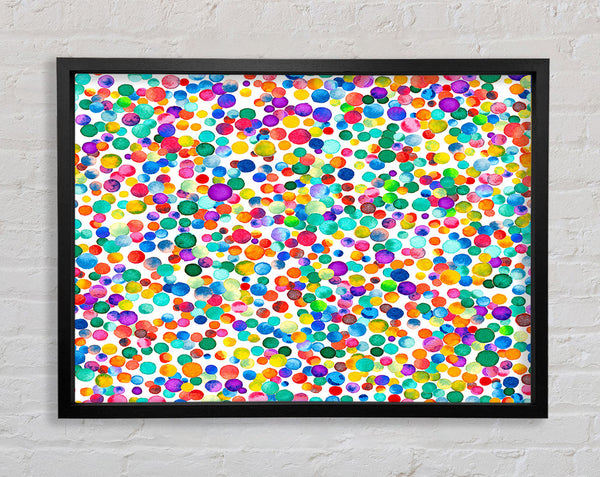 Thousands Of Watercolour Dots