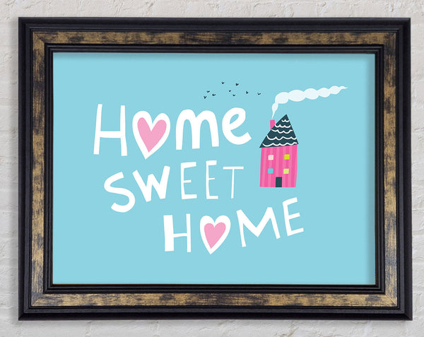 Home Sweet Home Cosy Framed Print