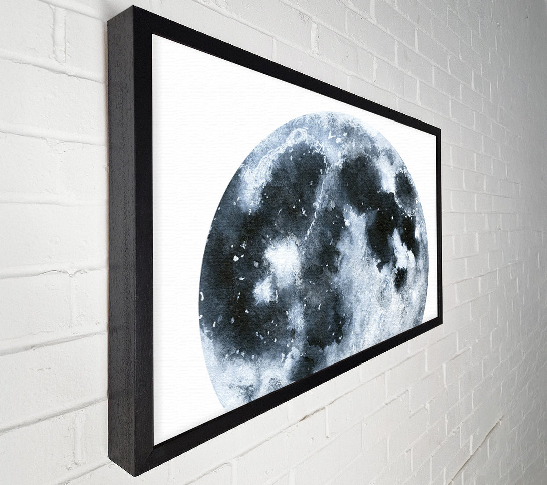  A Canvas Print of The Moon Peering Canvas Art