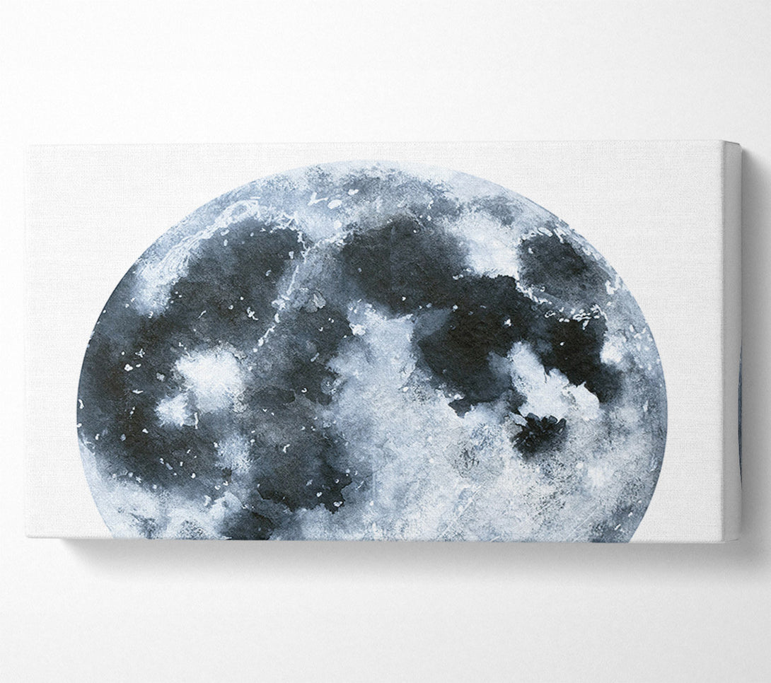  A Canvas Print of The Moon Peering Canvas Art