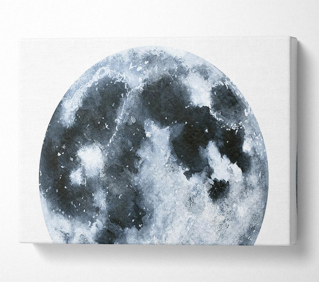  A Canvas Print of The Moon Peering Canvas Art