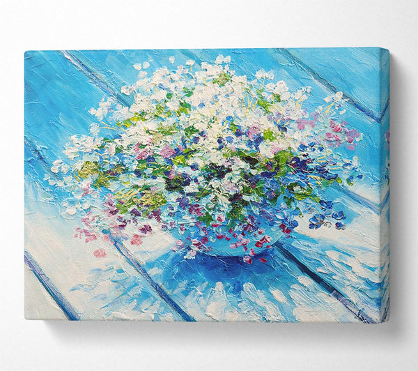 Dainty Flowers In A Vase