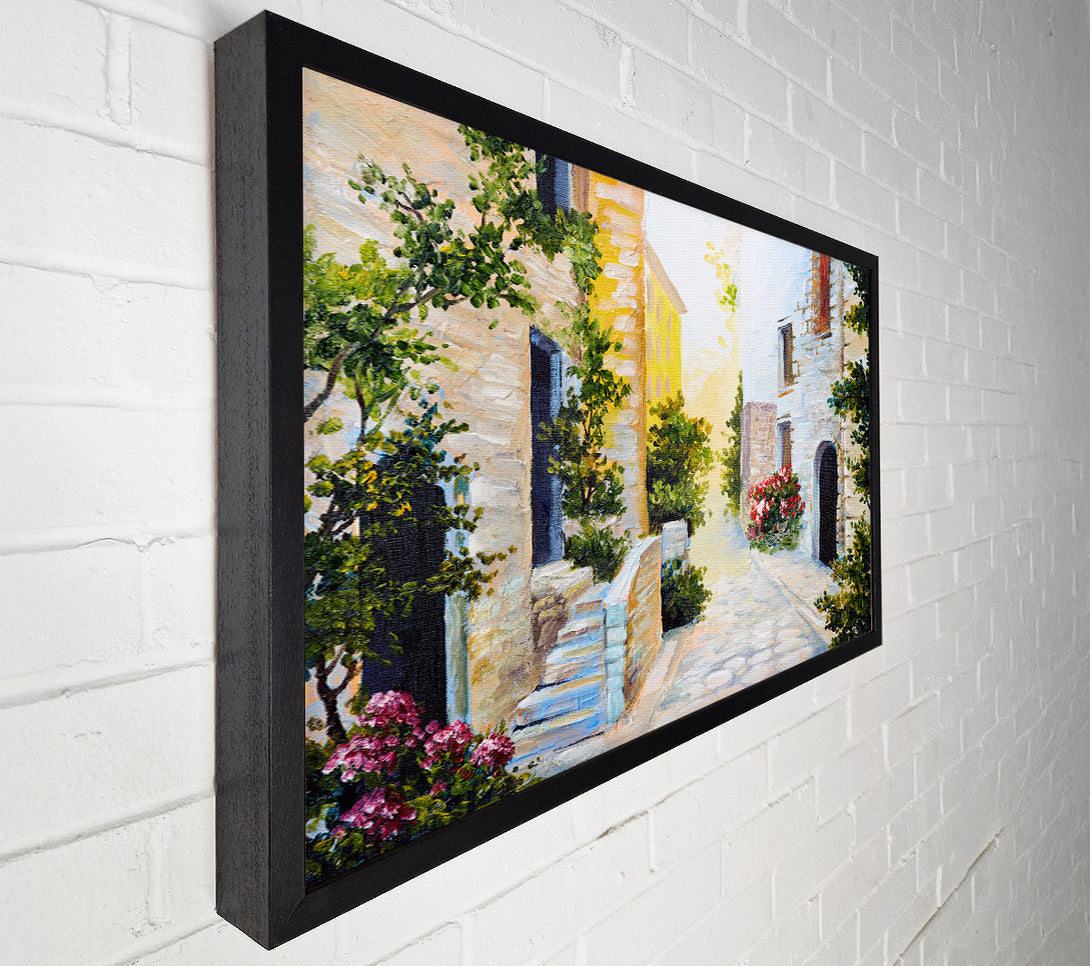  A Canvas Print of The Streets Of Paphos Canvas Print