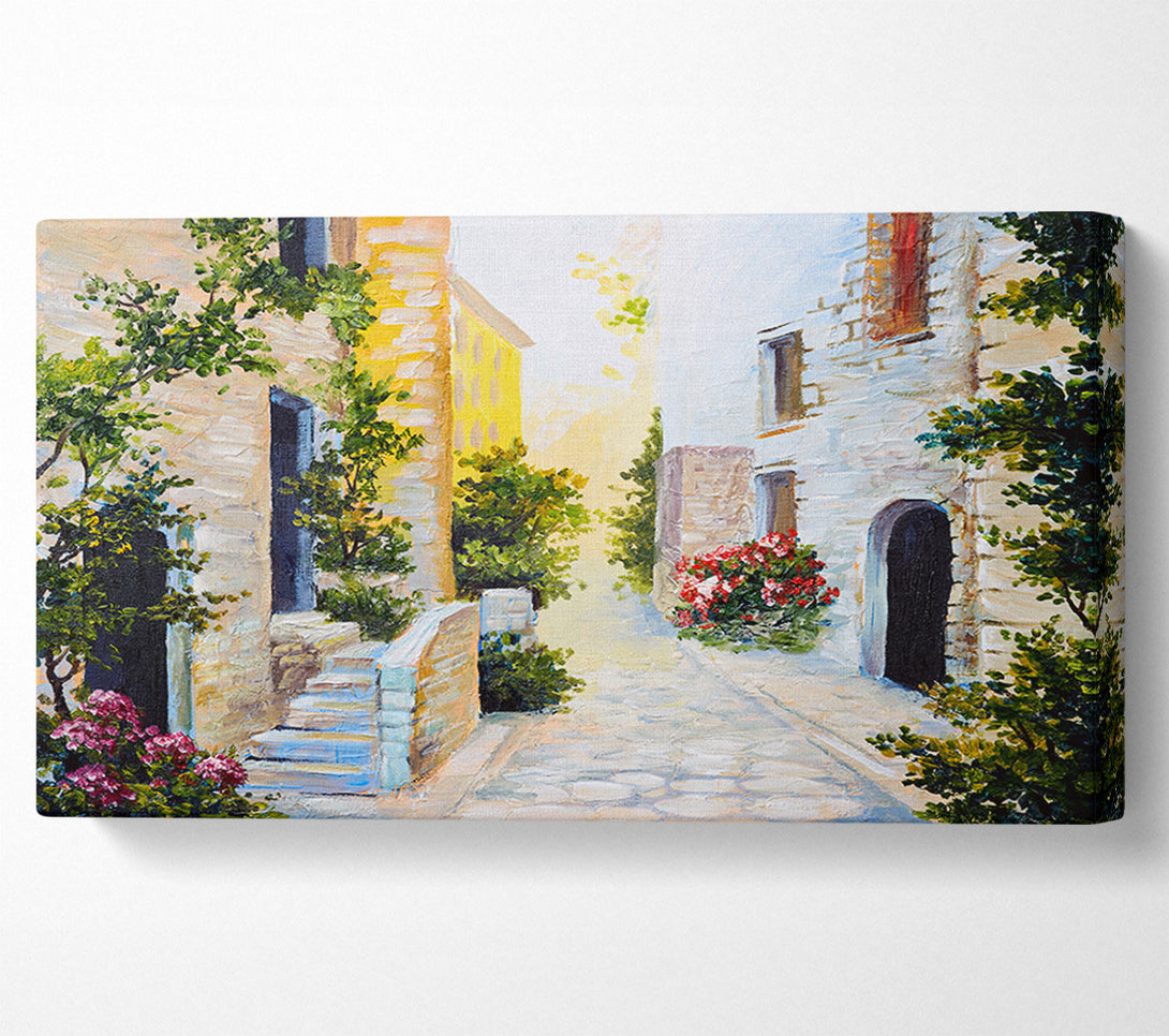  A Canvas Print of The Streets Of Paphos Canvas Print