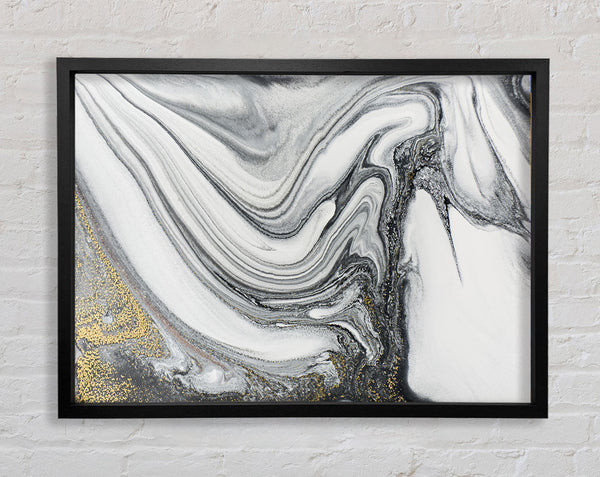 Swirl Of Stone Framed Print