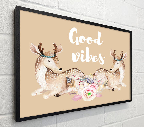 Good Vibes Woodland Animals