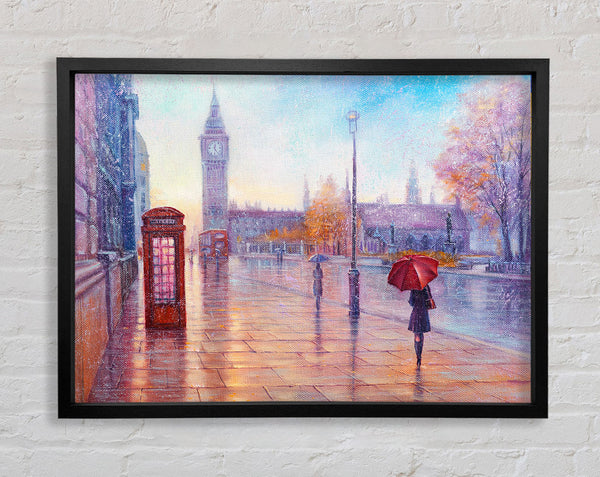 Spaziergang durch London, ruhig