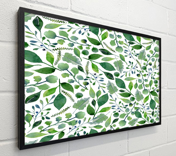 Green Leafy Pattern
