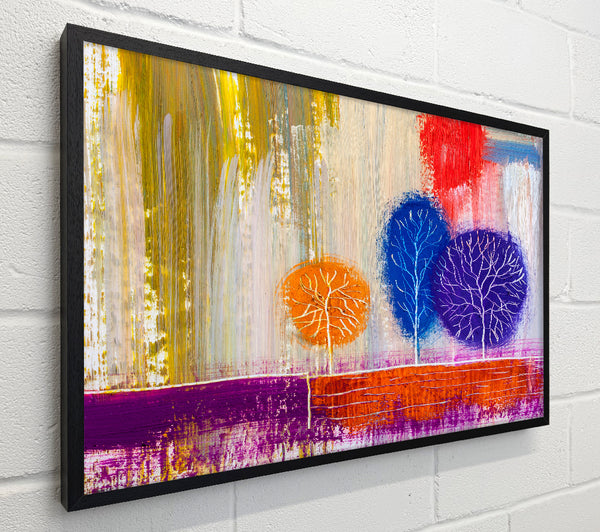 Trees In The Meadow Art