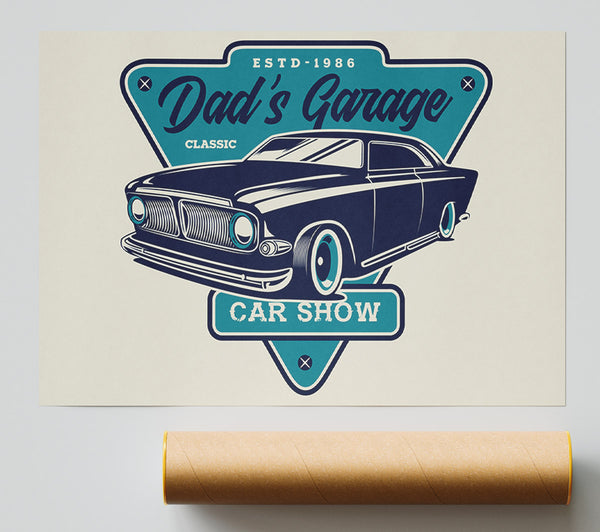 Dads Garage Print