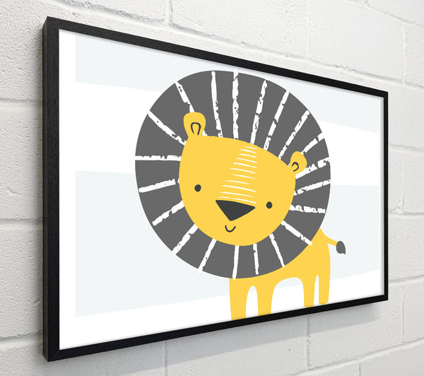 Lion In Stripes