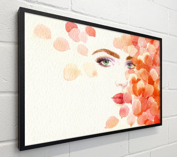 Petals On Face
