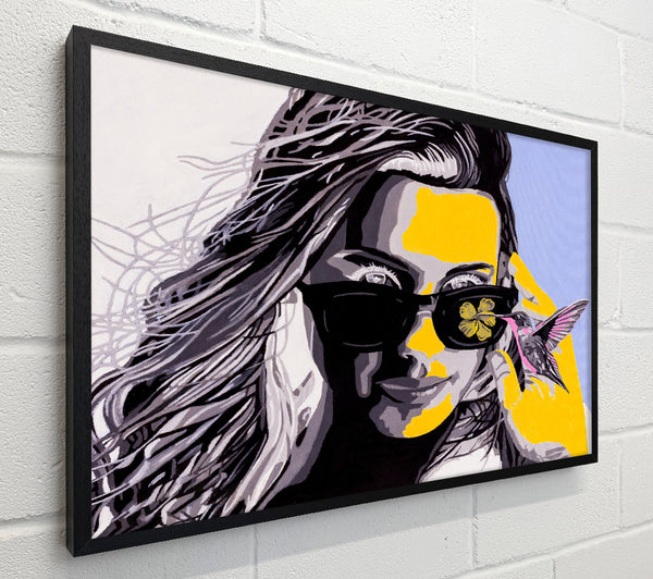 Woman Sunglasses Popart