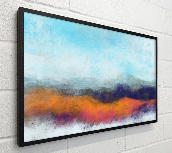 Rough Orange And Blue