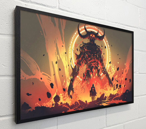 Demons Rise Above Warrior