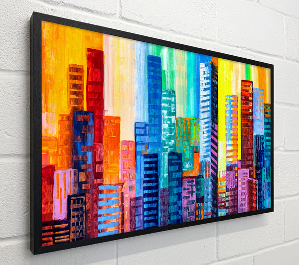 City Blocks Of Colour