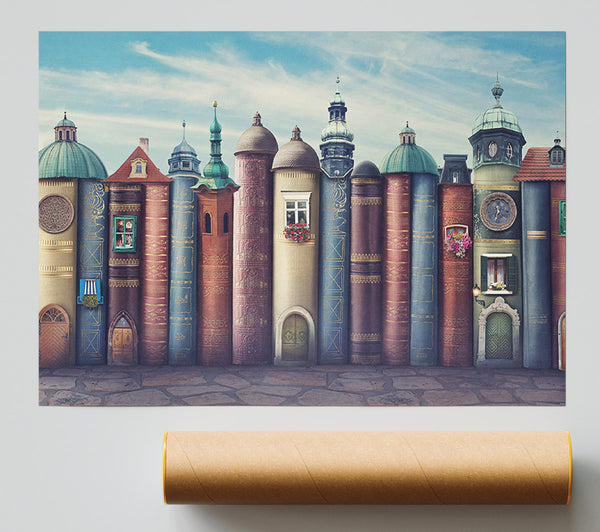 Book Village Poster