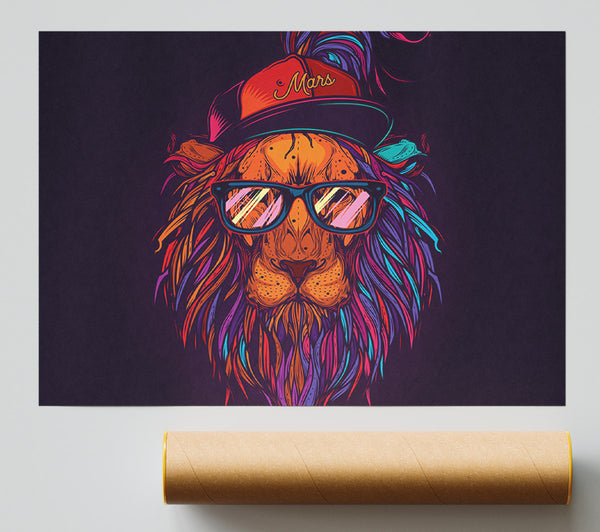 Lion Sunglasses Print