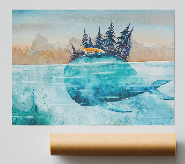 Whale Island Poster