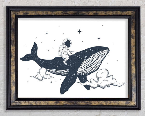 Astronaught On A Whale