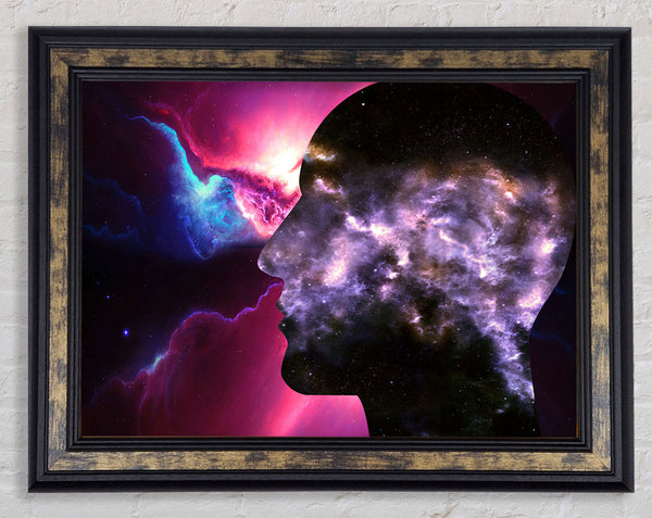 Face Of The Universe Framed Print