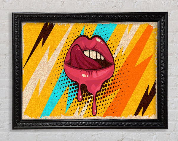 Lippen des Blitzes