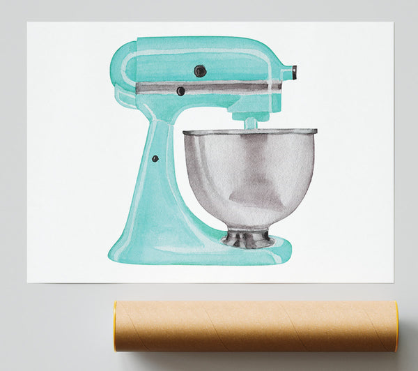 Food Mixer Poster