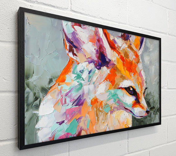 Vibrant Fox Painting
