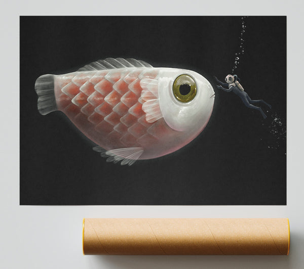 The Giant Fish Giclee Print