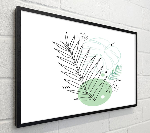 Fern Line Drawing