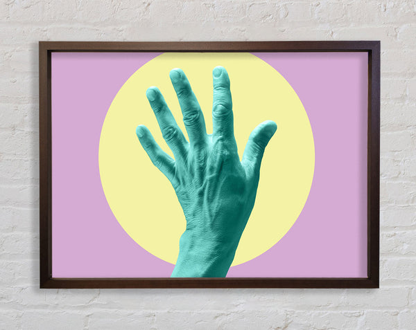 Grüne Hand