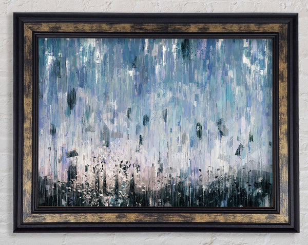 The Abstract Rain Framed Print