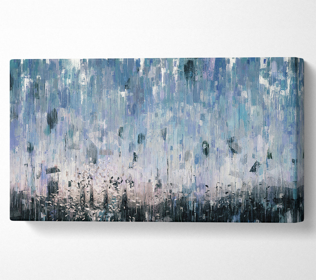  A Canvas Print of The Abstract Rain Canvas Art