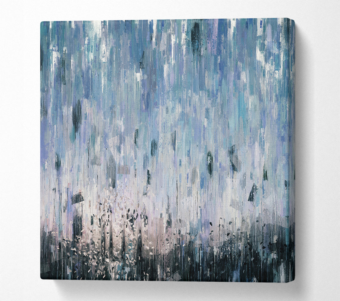 A Canvas Print of The Abstract Rain Canvas Art