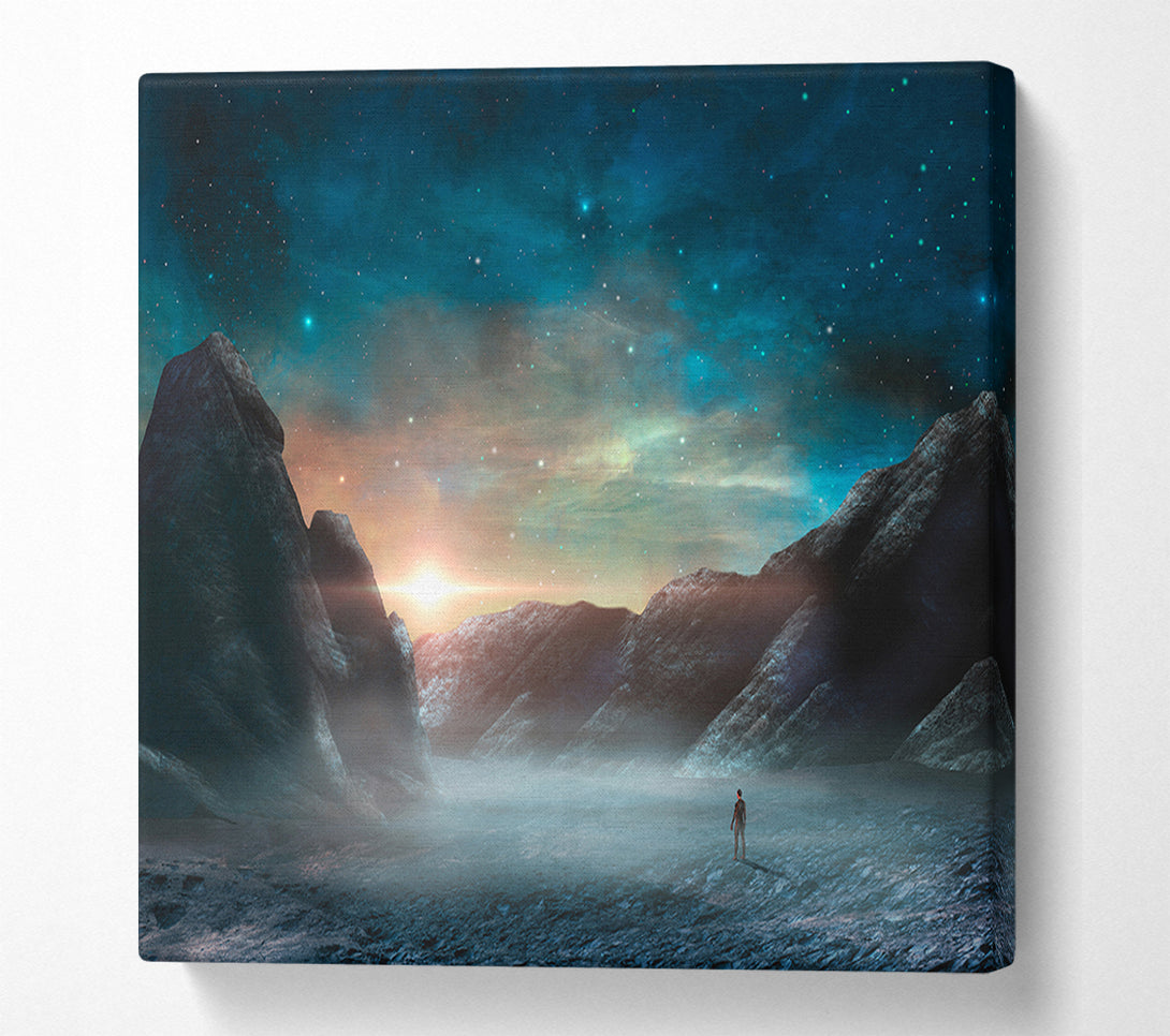  A Canvas Print of The Cloudy Universe Canvas Print