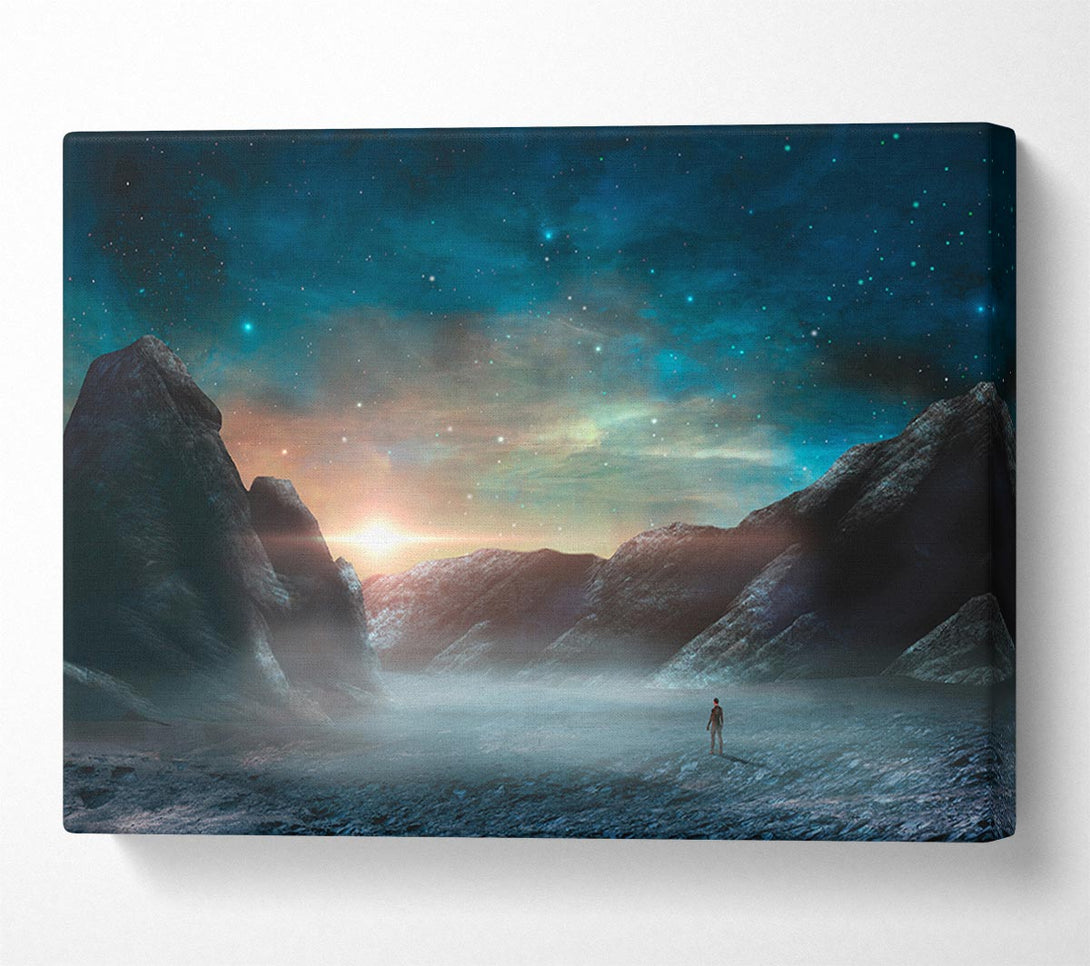  A Canvas Print of The Cloudy Universe Canvas Print
